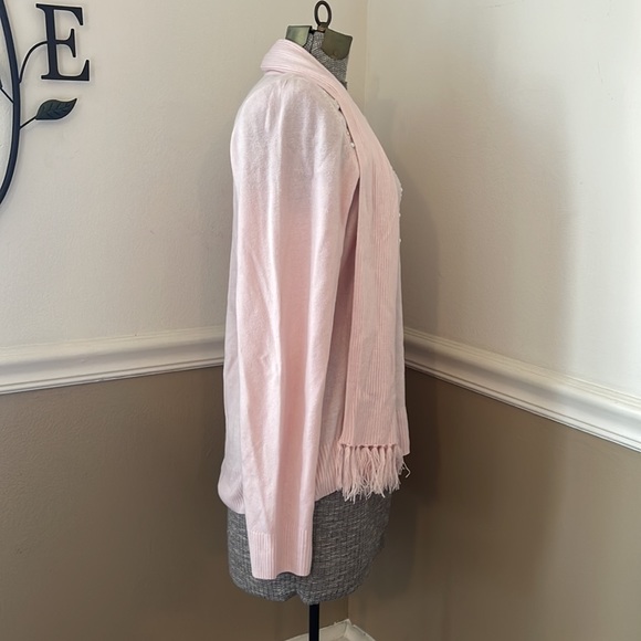 BYdesign | NWT Scoop Neck Sweater w/Scarf - Picture 3 of 5